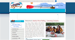 Desktop Screenshot of istanbulrafting.net